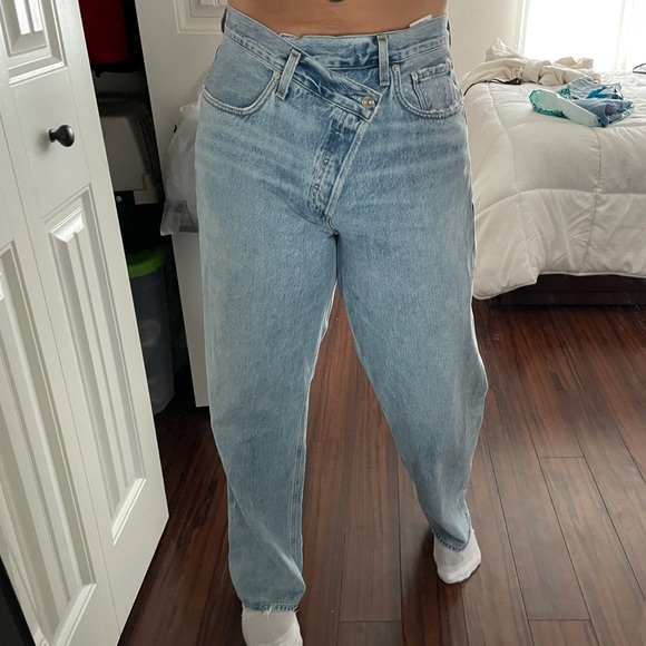 Agolde Criss Cross Jeans - Picture 2 of 3